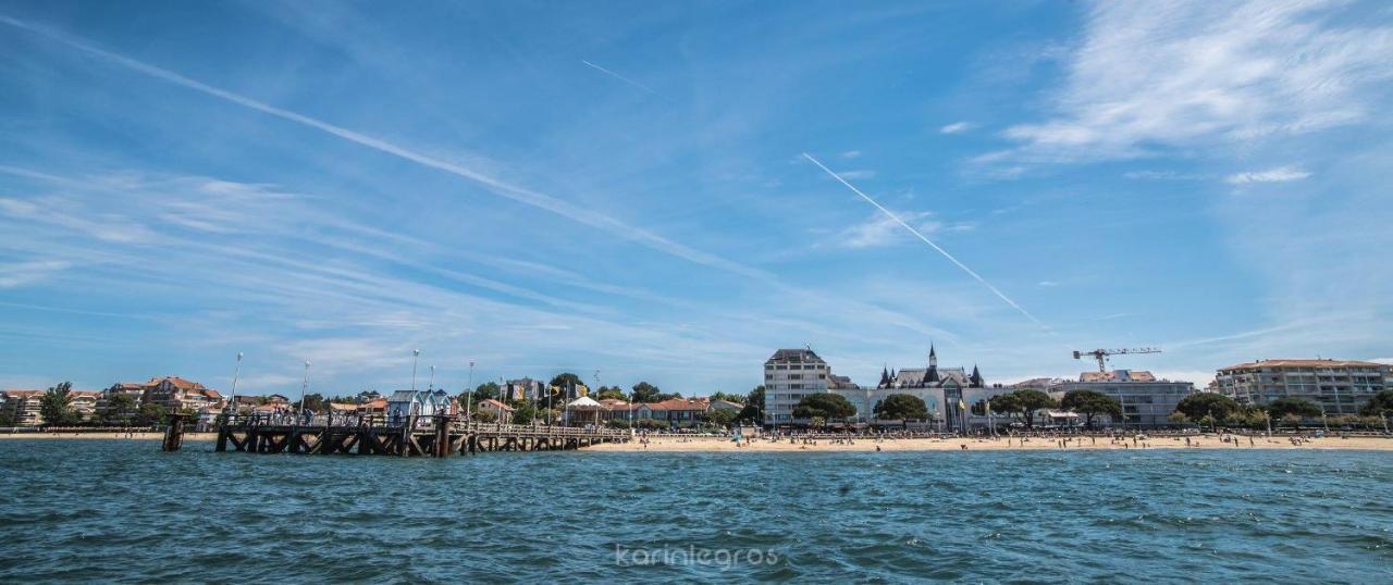 Superbe Studio En 1Ere Ligne En Plein Coeur D'Arcachon Bagian luar foto
